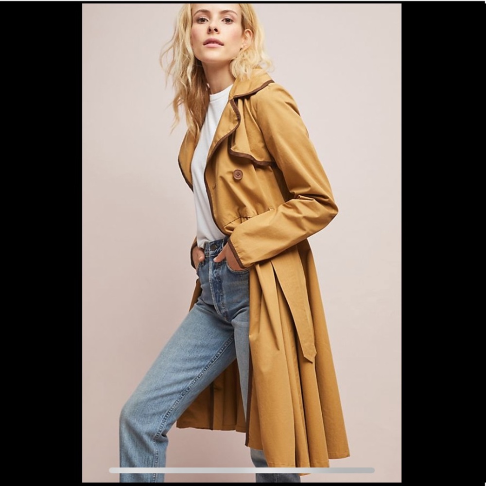 Cute babydoll ett:twa trench coat 🙌🏻